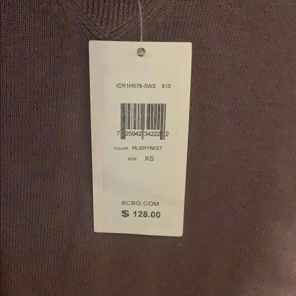 BCBG Side Slit Sweater